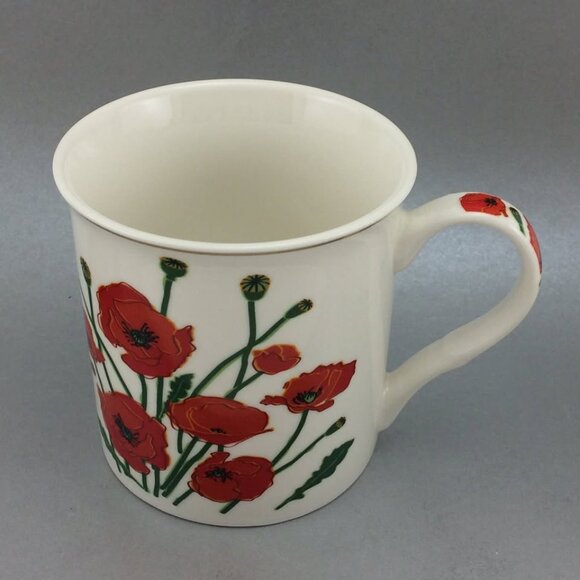 Royal Canadian Legion Poppy Coffee Tea Mug Least We Forget Remembrance Day - Picture 4 of 9